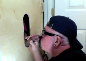 Gloryhole Suck Off Of Curious Married Guy