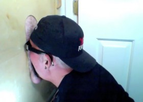 Gloryhole Fan Whips It from For A BJ