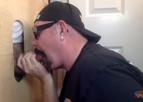 Married Man Gets Blown At The Gloryhole