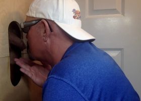Latino Dad First Time At A Gloryhole