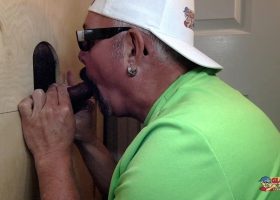 Gloryhole Cock Feed and Getting Fucked