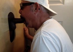 Another Satisfied Cock At The Gloryhole