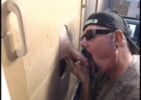 Married Guy Gets Gloryhole Suck Off