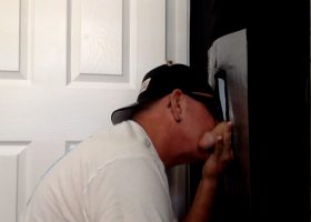 Getting Fucked At The Glory Hole