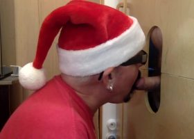 Milking Another Boner At The Gloryhole